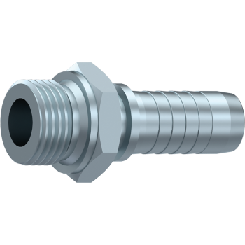 BSP Male Flat Seat x Hosetail