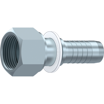 ORFS Flat Seat Swivel Female x Hosetail