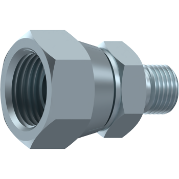 BSP Male x BSP Swivel Female 60° Coned Reducing Adaptor