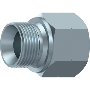BSP Male 60° Coned x NPT Fixed Female Adaptor