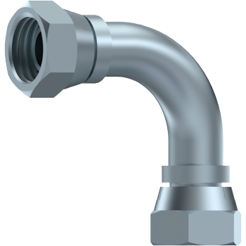 BSP Swivel female x BSP Swivel Female 90° Swept Elbow