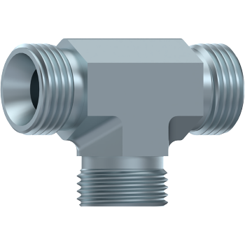 Metric 60° Coned Male Tee Piece