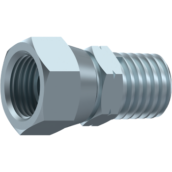 NPT Male 60° Cone x Swivel Female NPSM 60° Cones Adaptor