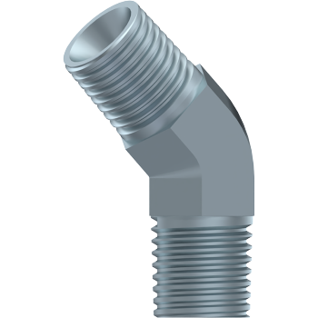 NPT Male 60° Coned x NPT Male 60° Coned 45° Elbow Adaptor