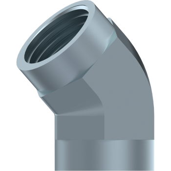 NPT Fixed Female x NPT Fixed Female 45° Elbow