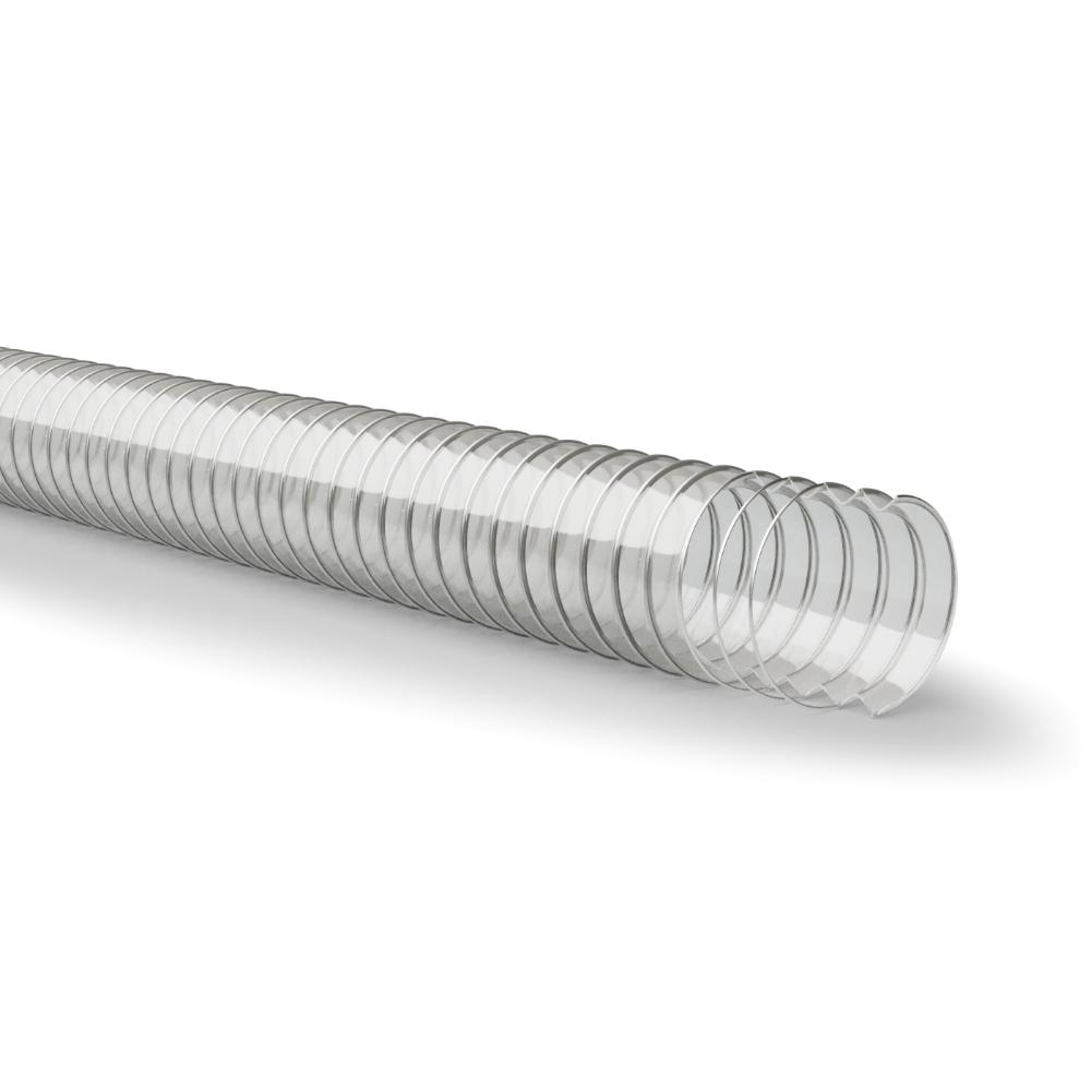 Pureflex Light - Clear Lightweight Polyurethane Ducting 0.4mm Wall