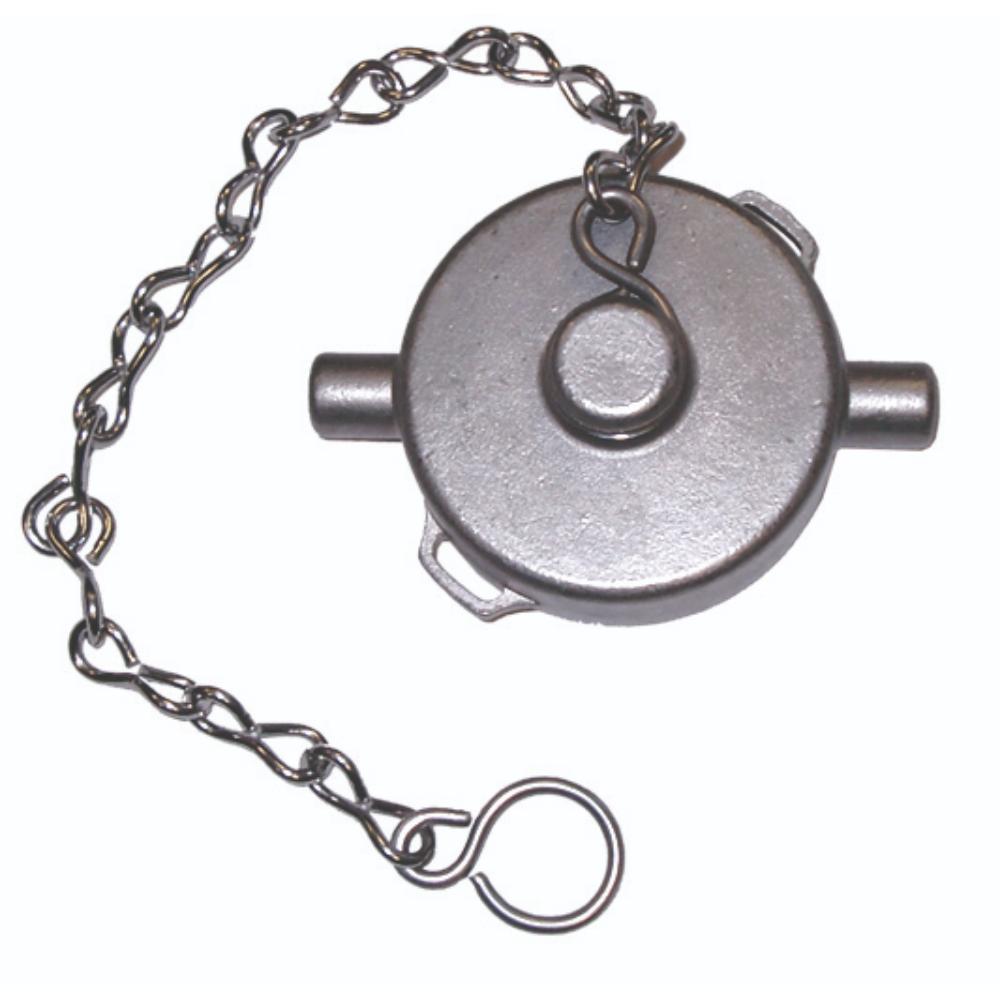 Lug Couplings Stainless Steel Female Blanking Caps c/w Chain