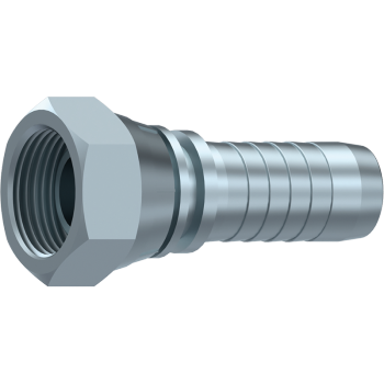 BSP Swivel Female 60° Cone x Hosetail