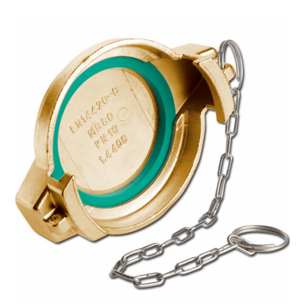 Tankwagon Brass MB Blanking Cap - For Use with VK Adaptors