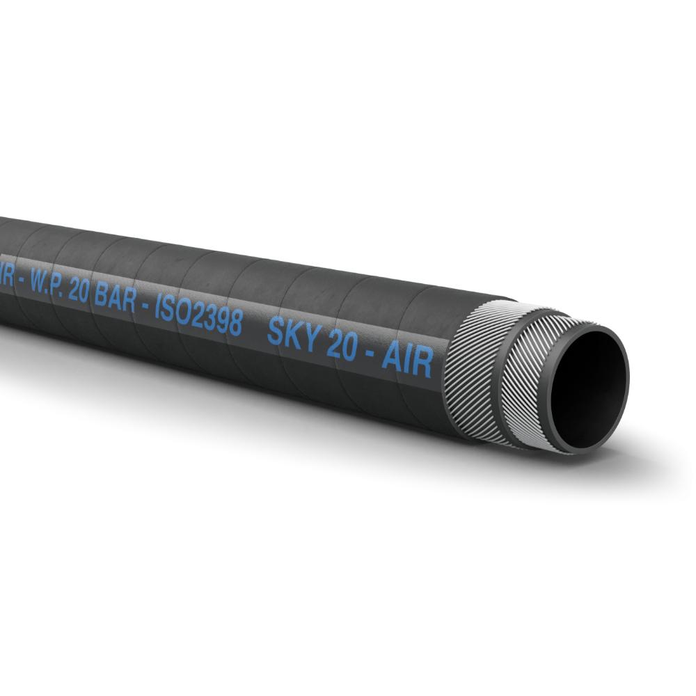 Black 20bar Mandrel Built Air Hose EN2398